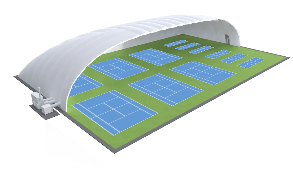 Tennis and Pickleball Domes: From Design Concept to Reality