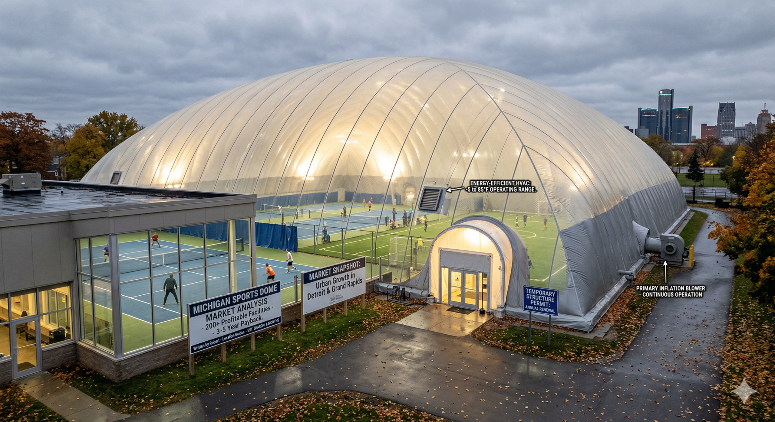 Michigan Sports Dome Market Analysis
