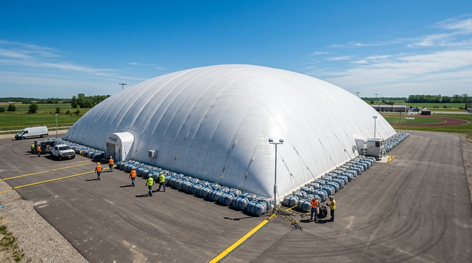 Portable vs Fixed Air Dome Systems